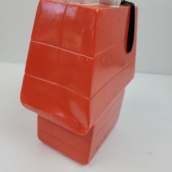 Vintage Snoopy Peanuts Dog House Coin Bank 7 x 4.25 inch - Picture 6 of 8